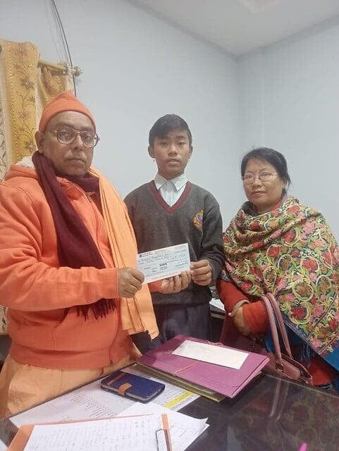 Distribution of Merit cum Scholarship