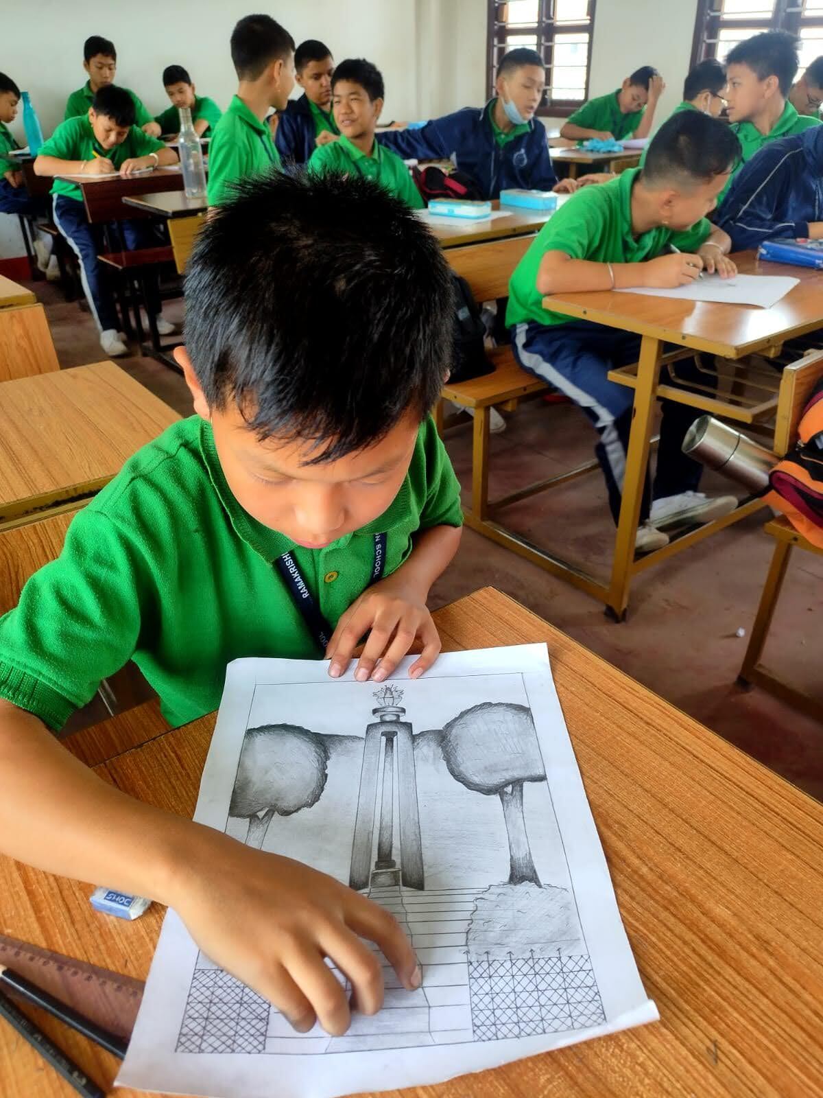 Drawing Competition on Patriots' Day 2024